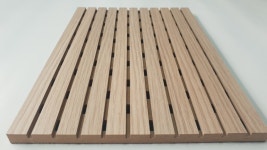 퍼스트우드 라인타공 방염보드 1603 흡음재 9x1200x2400 인테리어 방음재 목재 : 퍼스트 우드