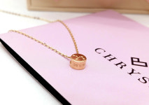 이니셜 별자리 9월 탄생석 14K목걸이 천연 사파이어 피카소 CH-G1509 : 크리스 앤