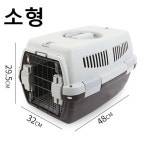 강아지 켄넬 고양이 댕댕이 애견 이동장 소형 대형 하드 펫 케이지 : 아이톤