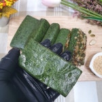 풍년떡본가 해풍쑥떡맛집 쑥인절미 10개 흑미 현미 호박 씨앗찰떡 영양떡 개별포장 부산떡집 : 풍년떡본가