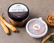 수정 인삼청국장(250g/500g) 저염 담백 금산인삼 국산콩100% 소분포장 냉동 청국장 수정식품 : 금산수정식품