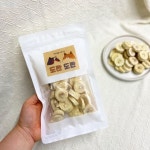 도란도란 동결건조 바나나 50g 강아지 건조과일 과일칩 건강간식 : 견생템