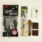 우드카빙 키트 재료 목공 모라나이프 버터나이프 나무 수저 세트 DIY 도구 : 소작상점