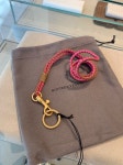 보테가베네타 인트레치아토 나파 레더 목걸이 키링 113540 2616 / Bottega Veneta Two Tone Leahter Keyring 113540 2616 : 유로몰24