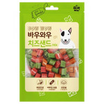 바우와우 강아지간식 혼합 치즈샌드 컷팅 - 120g : 영유샵
