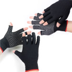 낚시 배달 오토바이 철봉 헬스 장갑 손가락 반장갑 : 위너sports