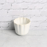 꽃잎 컵 (블링-259) / 화이트 : 마녀키친스토어