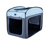 대형견 강아지 이동장 중형견 크레이트 소프트 접이식 켄넬 훈련 이동가방 케이지 : 펫네스코