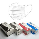 3중필터 3겹 부직포 일회용 핑크 블루 블랙 화이트 마스크 : 리가샵