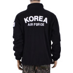 ROKAF 공군 후리스 고급 풀자수 가슴포켓 군용 군대 군인 군장점 로카프 방한용품 : 서울 군장점