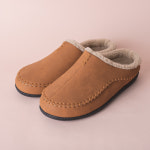 남자 방한 캠핑 슈즈 겨울 털 슬리퍼 : 언더핏