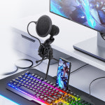 코비 CMB9 USB 지향성 유튜버 마이크 PC 스탠드 개인방송 보컬녹음 : 한일마트
