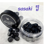 사사키블랙 6겹 M sasaki R각팁 당구장팁 : KNB당구재료