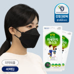 건영 크린텍 3단 황사 마스크 KF94 대형 화이트 방역마스크 : 에버세이프티