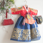 루아 여아 한복 전통 궁중 당의 수연 (백일-15호)돌 유아 키즈 주니어 설날 추석 : 루아한복