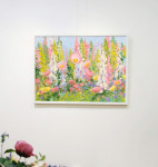 거실그림 셜리 노박 풍경화 파스텔톤 모던인테리어 식탁 주방 카페액자 집들이선물 : 갤러리아리아