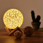 LED 라탄무드등 달무드등 달조명 15cm : COSTMALL