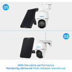 리오링크 Argus PT 태양광 충전식 WiFi 보안 카메라 시스템 양방향 오디오 불렛형 : 조타닷컴