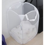 메쉬빨래바구니 원룸 빨래통 세탁 수거함 욕실 장난감 보관 정리 : 모셀러