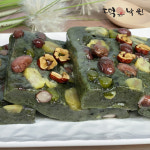 명인 떡낙원 쑥 찰떡 간식 식사대용 100g X10개 1kg : 명인 떡낙원