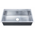 모헨 사각싱크볼 6848 주방싱크대 스테인레스 북유럽프리미엄 스타일 사각씽크볼 : 다윈트레이더스