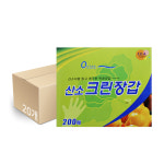 산소 처럼 맑고 깨끗한 크린 위생장갑 200매 x 20개 : 폴포