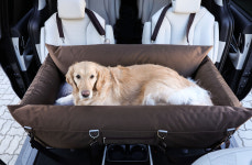 하이드앤울프 브라운 클래식 카시트  뒷좌석 풀사이즈용(XL) : 하이드 앤 울프