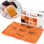 황토 냉온 찜질팩 인견사 목 어깨 허리 무릎 물리치료 핫팩 생리통 한의원 찜팩 한일의료기 : 제파르몰