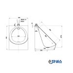 손자비스 스텐 스테인리스 소변기 화장실 욕실 9113C : 주식회사 프레오