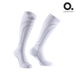 Zeropoint Merino Wool Socks 제로포인트 압박 양말 메리노 울 삭 White... 스포츠 컴프레션 보온 체온유지 땀 발냄새 방지)  : 제로포인트