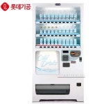 롯데기공 LVP-562BL 캔 & PET 자동판매기 (카드기 포함)  / 24종류 (CAN:12, PET:12) 판매가능 / 선택버튼 LED 점멸 기능 : 클로버114