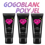 네일연장 폴리젤 아크릴젤 대용량 60ml 단품 셀프네일 : 고고블랑