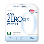 깨끗한나라  제로 팬티라이너 70P : 유아플러스몰