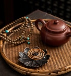 철제 꽃 향로 캠핑 인텐스 챔버 홀더 (incenseholder) 스틱 죽향 선향 피우기 : DNDIK