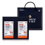 [무료배송] 엔젯오리진 MSM 조인트케어맥스1350mg x 60정x 2 선물세트 : COCOYOU