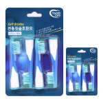 Toothcare 전동칫솔용 전용칫솔모 오랄비 소닉 호환용 8개입 : 해피클립
