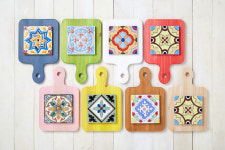 타일냄비받침 도마목재  우드굿즈 DIY : 트리앤아트