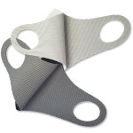 국내 구리항균 숨쉬기편한 면 마스크 귀가 안아픈 빨아쓰는 연예인 패션 검정색천 원단 약국 : 시로미