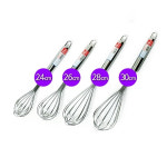 에코 스텐거품기 / 26cm 28cm 30cm / 손거 품기 휘핑 베이킹 도구 : 베이킹프라자