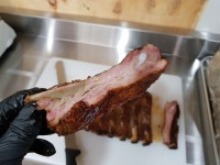 토리그릴바베큐[여주 토리샘] 텍사스 바베큐 베이비백립립 400g 참나무 장작으로 6시간 훈연 : 토리그릴바베큐