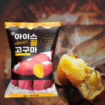 푸릇푸릇 국내산 아이스 냉동 군고구마  낱개 5개 : 푸릇푸릇샵
