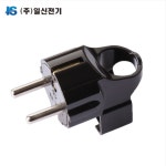 국내산 플러그 접지 기역자 백색 흑색 어댑터 일신 : 두나미스라이팅