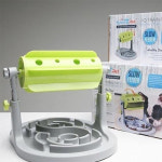 강아지 돌돌이 간식 애견 완구 노즈워크 IQ 급체방지 훈련 식기 슬로우피더 분리불안 : 도매창고