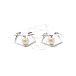 ERG-1352-R [2개] 라운드 이어 커프 귀걸이  / Round Earcuffs Earrings 18mm X 18mm 악세사리 부자재 : partsya