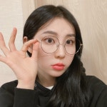 동그리 안경 빅사이즈 블루라이트 차단 둥근 얼굴 안경 : 어나더글라스