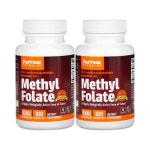 자로우 메틸엽산 활성형 1000mcg 캡슐 100정 2통 : EC