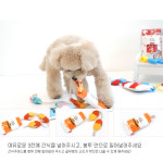 [비타민 간식놀이 토이] 강아지 노즈워크 코놀이 반려견 장난감 애견용품 분리불안 스낵포켓 : 달리포유