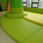 CB132 어린이집 놀이방 학교 키즈카페 유아안전 벽쿠션 벽매트 알판매트제작 1000mm : 초이스소파