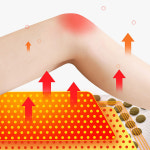 토르마린 발열 무릎 보호대 찜질 한쌍 : COSTMALL