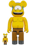 베어브릭 심슨 사이클롭스 100%&400%  메디콤토이 BEARBRICK SIMPSONS CYCLOPS : 미스박의 아트날다